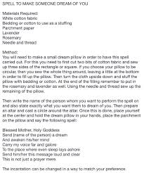 How To Make Someone Dream Of You Sleep Spell Paper Lavender Witchcraft Spells For Beginners