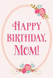 Happy birthday mom card by ladyfingers letterpress outer layer. Pin On Free Printables