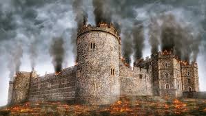 Located just 30 miles west of london, smoke from the huge fire hovered. Castle Fire Windsor Photos Free Royalty Free Stock Photos From Dreamstime