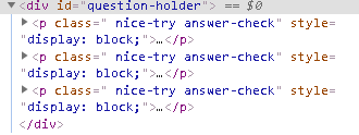 Hi, that's an interesting question. Used To Be Able To Inspect Element The Answer To Training Quizzes At Work Now The Dev Left Us A Nice Try Message Programmerhumor