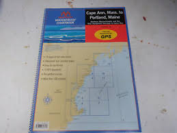 Details About Maptech Waterproof Chartbook Cape Ann To Portland Maine Wpb0220 074360816x
