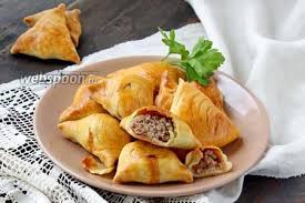 как приготовить слоеное тесто для самсы в домашних условиях Samsa S Kartoshkoj I Myasom Recept V 2020 G Idei Dlya Blyud Eda Nacionalnaya Eda
