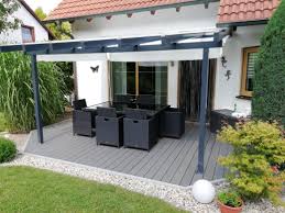 Terrassenuberdachung Aus Aluminium Mit Vsg Glas Uberdachung Terrasse Terrassenuberdachung Terrassen Dach