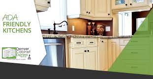 This kitchen maintains a clean. Ada Friendly Kitchens