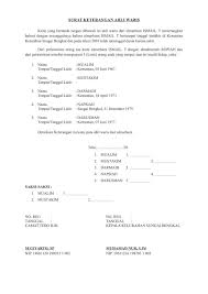 Contoh surat keterangan ahli waris. Contoh Surat Keterangan Ahli Waris Masih Hidup Contoh Lif Co Id