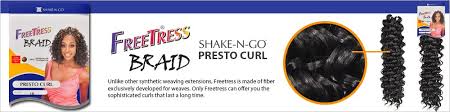 Amazon Com Freetress Synthetic Hair Braids Presto Curl 6 Pack 1 Beauty