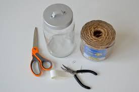 The puristic bathroom accessories in a discreet design are perceived as light and fresh, and give the bathroom a harmonious ambience. Weekend Project Rope Jar Lanterns Ikea Hackers