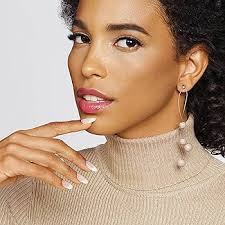 Amazon.com: KISS Salon Acrylic Press On Nails, Nail glue included,  'Cashmere', French, Medium Size, Squoval Shape, Includes 28 Nails, 2g Glue,  1 Manicure Stick, 1 Mini file : Belleza y Cuidado Personal