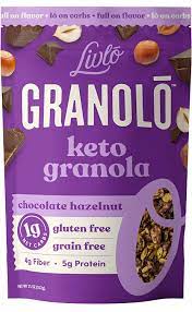 Maybe you would like to learn more about one of these? Buy Livlo Keto Granola Cereal 1g Net Carbs Grain Free Gluten Free Granola Low Carb Keto Snacks Food Ketogenic Paleo Diabetic Friendly Chocolate Hazelnut 11oz