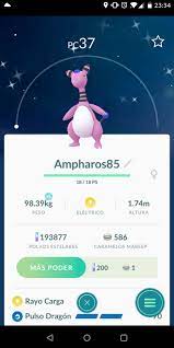 More images for shiny ampharos » Behold The Strongest Shiny Ampharos Pokemongo
