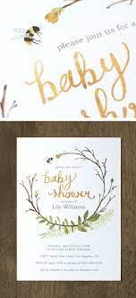 Bee Baby Shower Invitation Printable For A Gender Neutral Baby Etsy Bee Baby Shower Invitations Baby Shower Themes Neutral Spring Baby Shower Themes Neutral