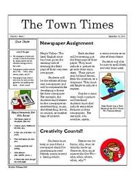 2 Writing The Students Will Work In Groups To Create A Class Newsletter To Send Home To P Expository Writing Homeschool Writing Expository Writing Activities