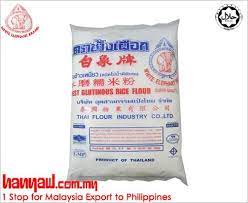 Baking flour & starch & batter sku: We Export Finest Glutinous Rice Flour To Philippines Visit Http Www Hanyaw Com My Products White Elephant Br Glutinous Rice Rice Flour Glutinous Rice Flour