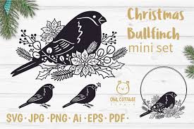 We offer two popular choices: Christmas Bullfinch Svg Mini Set Christmas Bird Decor Cut F 975442 Illustrations Design Bundles