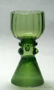 Sold English Green Wine Glass C1830 Green Glassware Colored Wine Glasses Wine Glass