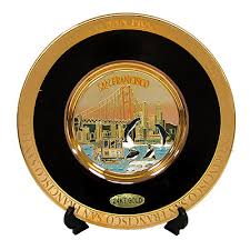 The ducky are just top notch and they do what they do the best. 24k Gold Chokin Plate In Black San Francisco