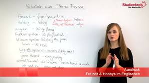 Mit unserer hobby liste findest du deine neue lieblingsbeschäftigung. Freizeit Hobbys Im Englischen Liste Beispiele Studienkreis De