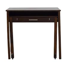 70 Off West Elm West Elm Pullout Wood Desk On Castors Tables Check out our range of extendable pull out tables for work, party and so much more!