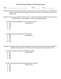 Ask expert tutors you can ask you can ask you can ask (will expire ). The Hardy Weinberg Equation Worksheet Answers Worksheet List