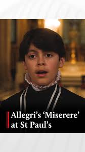 Composed in 1638, Allegri's Miserere was originally intended to only be  sung during Holy Week, and to never leave the Sistine Chapel in order to  preserve the mystery of the music. ⛪️