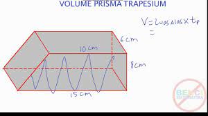 Apakah rumus umum dari ruang prisma trapesium? Konsep Mudah Volume Prisma Trapesium Matematika Sd Youtube