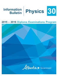 Physics 30 Alberta Education