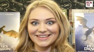 Georgia Lock Interview Pete's Dragon Premiere