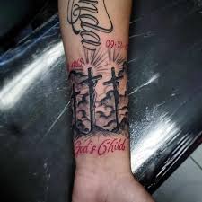 Faith & cross tattoo.im in loveeeeeeeeee with this | tattoo ideas. 40 Cross Tattoo Design Ideas To Keep Your Faith Close Saved Tattoo