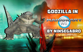 In this mod, godzilla possesses his signature atomic breath, which causes an explosion and large fields of fire. Godzilla Over Bowser Mario Kart Wii Mods