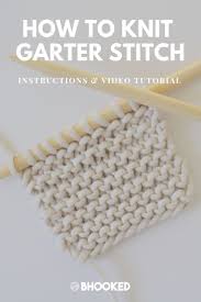 Think of it like this: Knit Garter Stitch Step By Step Garter Stitch Knitting Garter Stitch Knitting For Beginners