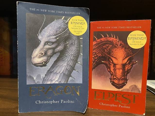 ERAGON AND ELDEST PAPERBACK BOOK LOT OF 2 CHRISTOPHER PAOLINI | eBay