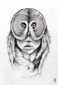 Jeff Langevin Spirit Animal Art Animal Art Owls Drawing