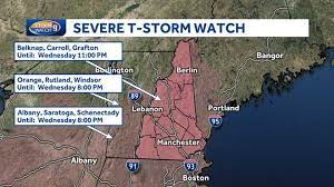 It expired at 8 p.m. Nh Severe Storms Wednesday Pm Eve