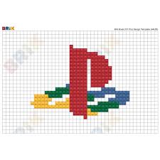 Pixel Playstation Logo Brik Get inspired by these amazing pixel logos created by professional designers. pixel playstation logo brik