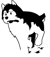We have chosen the best husky coloring pages which you can download online at mobile, tablet.for free … Husky Dog Running Coloring Page Cartoon Style