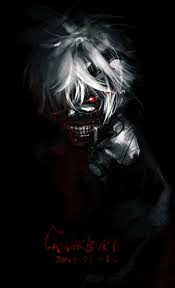 Tokyo ghoul ken kaneki anime art, hantu, rambut hitam. Black Anime Wallpaper Kaneki