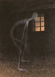 Slenderman Has Been Creeping Around A Long While This Is From 1900 Scary Art Creepy Art Creepy Images
