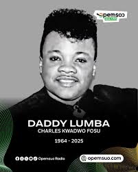 Ghana mourns a legend — Highlife icon Daddy Lumba, born Charles Kwadwo  Fosu. His music and legacy will echo through generations. 🕊️🎶.  #opemsuoradio