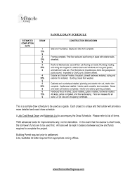 Get the free fillable designers paint schedule form form online. Construction Draw Schedule Pdf Fill Online Printable Fillable Blank Pdffiller