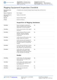 The lumiform app enables you to conduct safety, quality and hygiene inspections easily and intuitively. Rigging Equipment Inspection Checklist For Better Rigging Safety