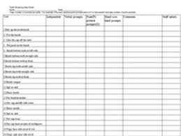 Aba Program Template Costumepartyrun Task Analysis Data Sheets Program Template