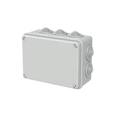Boîte de dérivation IP55 -Fermeture 1/4T-153X110X66-av. passe Câbles – 960°c GWT 150922