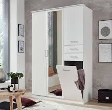 136 x 197 x 54 cm (b x h x t) großen kleiderschrank auch ein 43 x 188 cm großer spiegel integriert. Drehturenschrank Weiss Schubladen Spiegel Kaufen Bei Lifestyle4living Mobelvertrieb Gmbh Co Kg