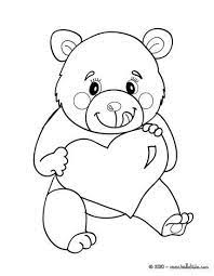 Valentine S Day Coloring Pages Love Bear Dibujos De San Valentin Cupido Dibujo Dibujos Para Pintar Faciles