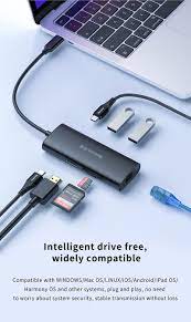 8-in-1 USB-C Docking Station - Huntkey