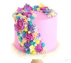 People often step into a florist shop to purchase a bouquet of flowers and in case, they want to combine the bouquet with a cake, they look for a good. Cascading Floral Cake Tutorial Sugar Sparrow