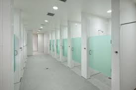 Locker Room Showers Bay Club Silicon Valley Cupertino Ca Www Westernathleticclubs Com Locker Room Shower Locker Room Pool Changing Rooms