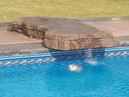 Jumping Rock Waterfall Traditional Pool Other By Rockwood Studios Llc