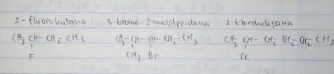 3 etil 2 metil pentano: Tuliskan Rumus Struktur Beberapa Senyawa Berikut A 2 Fluoro Butana B 3 Bromo 2 Metil Pentana C Brainly Co Id