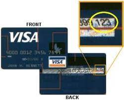 Where is the cvv number on a visa gift card. Cvv Help